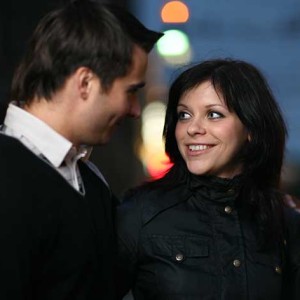 couple looking at each other